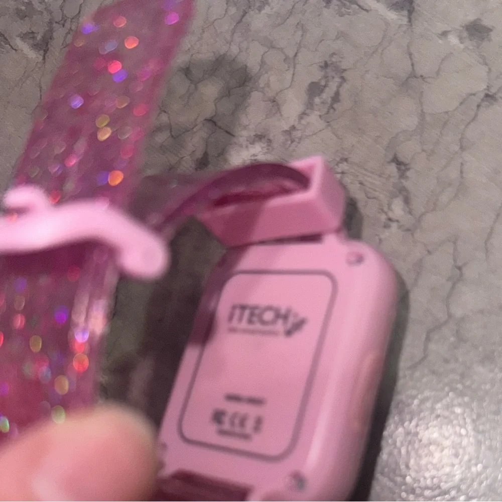 iTech Jr Kids Smartwatch Pink Touchscreen Camera Games Activity Tracker Charger